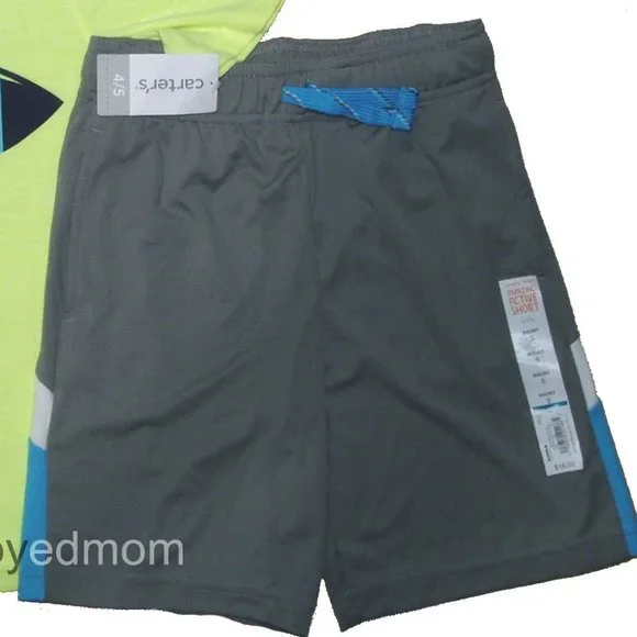 Rocket Spaceship Tee Shorts Oufit Boys Top Shirt 2 pc Set Pant BTS - Picture 4 of 6